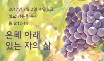 은혜 아래 있는 자의 삶 – 롬 6:12-14