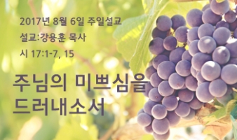 주님의 미쁘심을 드러내소서 – 시 17:1-7, 15